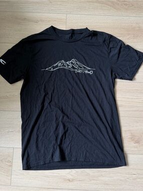 Black Short-Sleeve GMC AT4 Mountain Graphic Tee